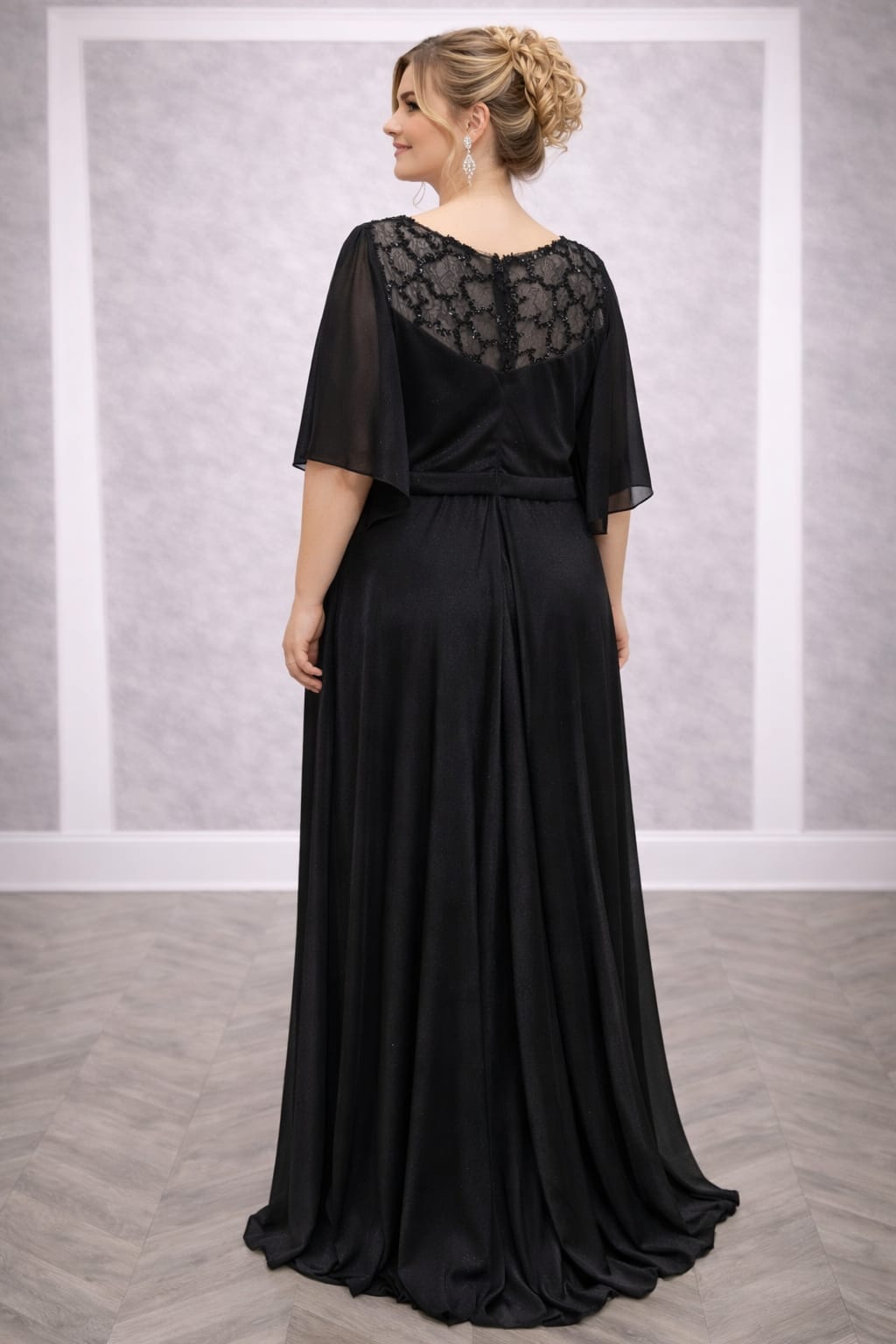 Rochie Bella – Rochie lunga din lurex, eleganta si vaporoasa mai multe culori
