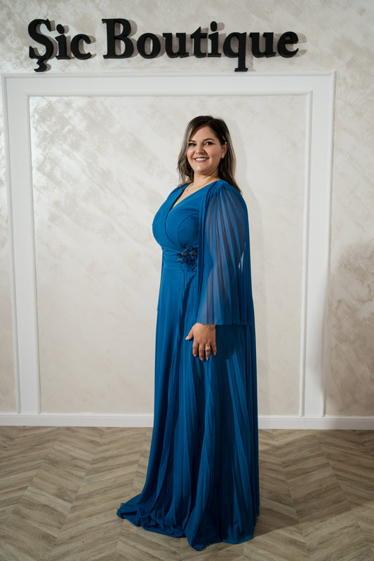 Rochia Daria albastru