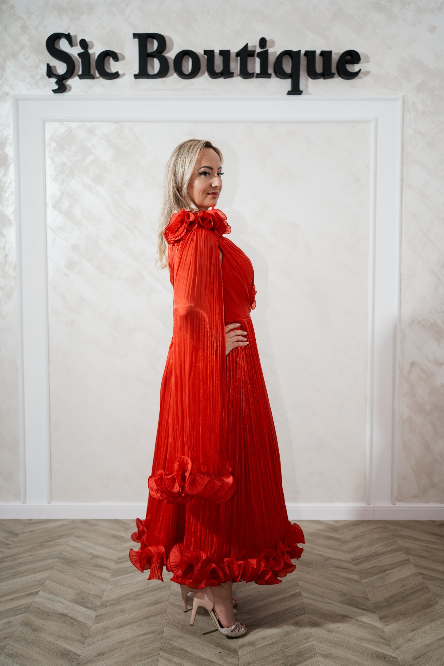 Rochie Aime Rosu