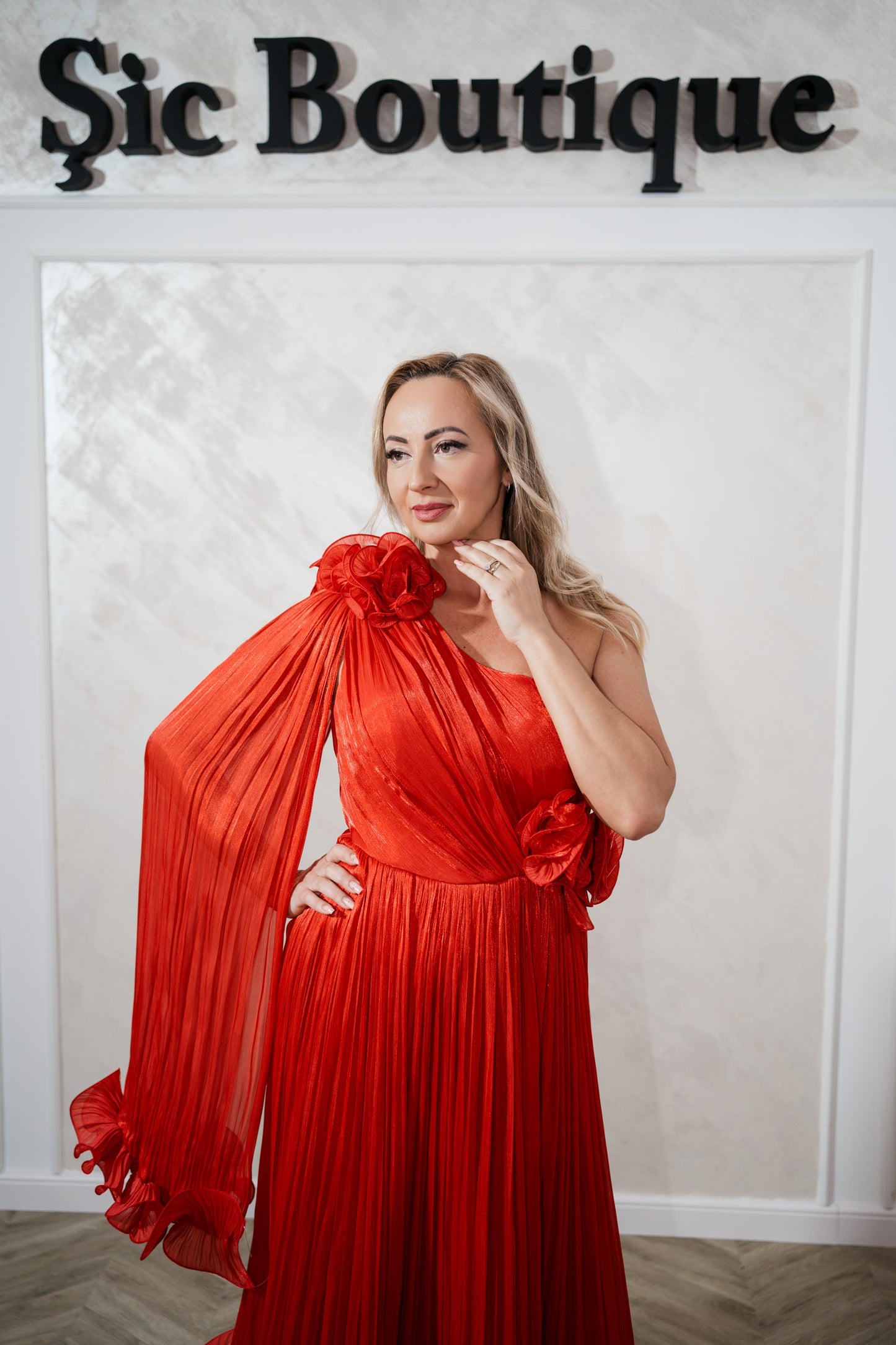Rochie Aime Rosu