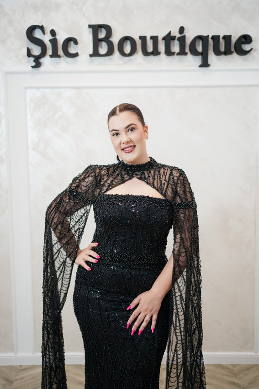 Rochia Vanesa- cu capa detașabilă