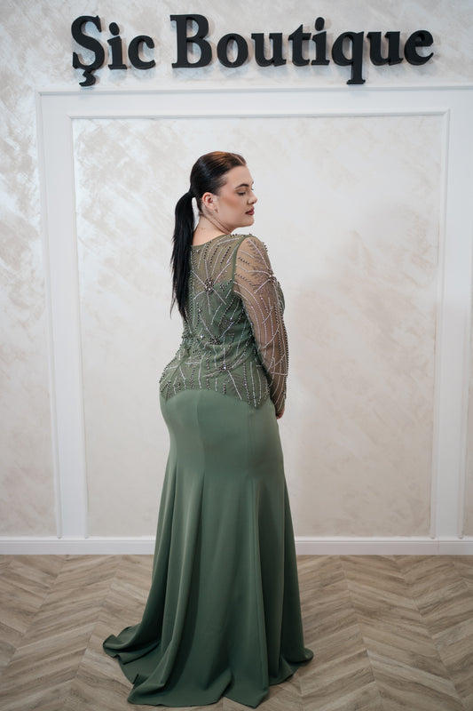Rochia Perfecta -verde pastel