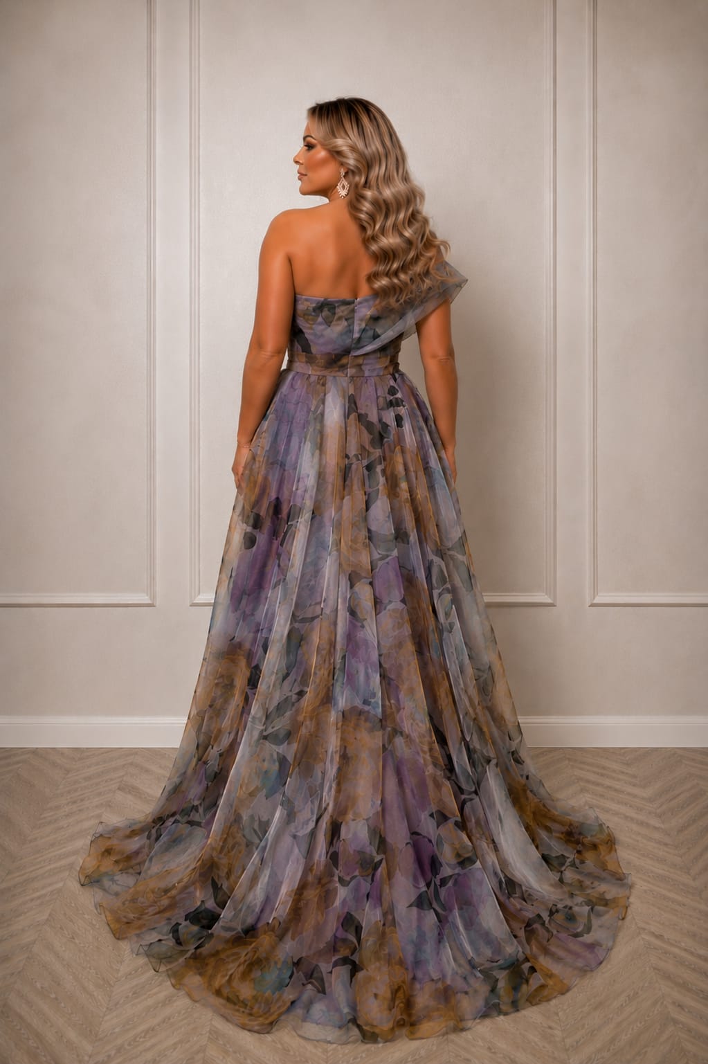 Rochie Pixie Floral Lavender – Eleganta delicata in tonuri pastelate