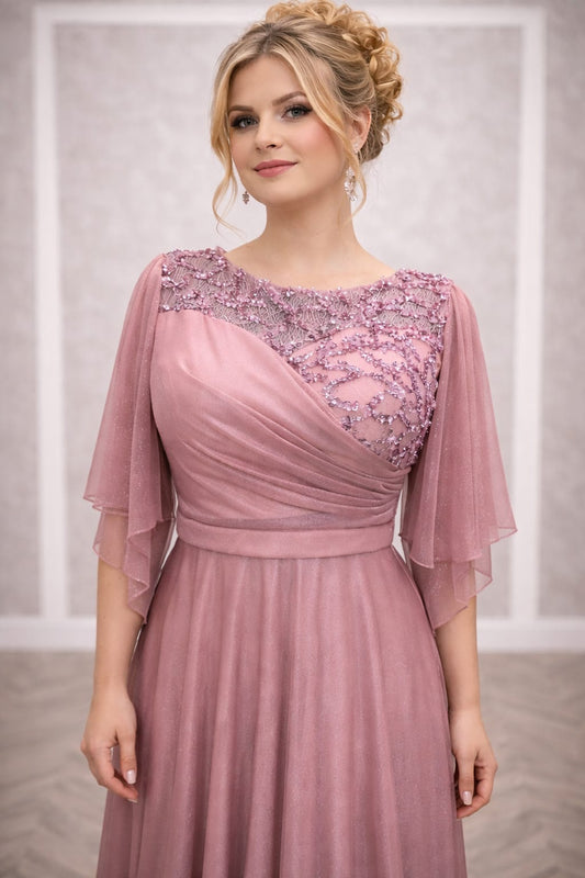 Rochie Bella – Rochie lunga din lurex, eleganta si vaporoasa mai multe culori