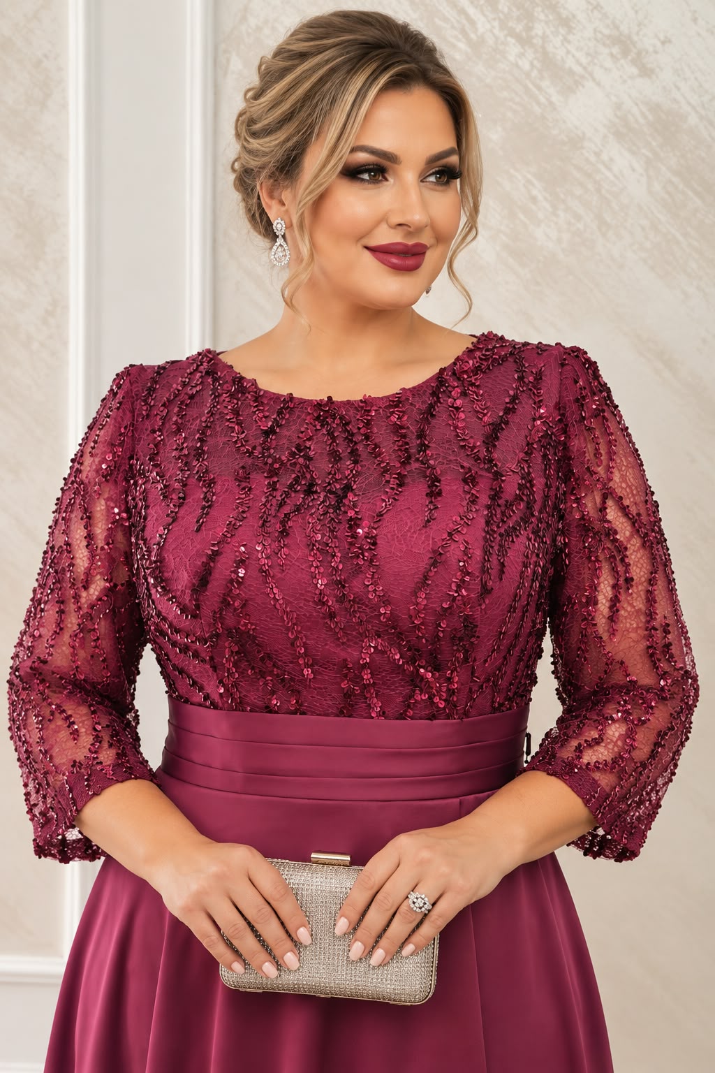 Rochia Dixi lungime midi-rochie eleganta disponibila in 2 nuante