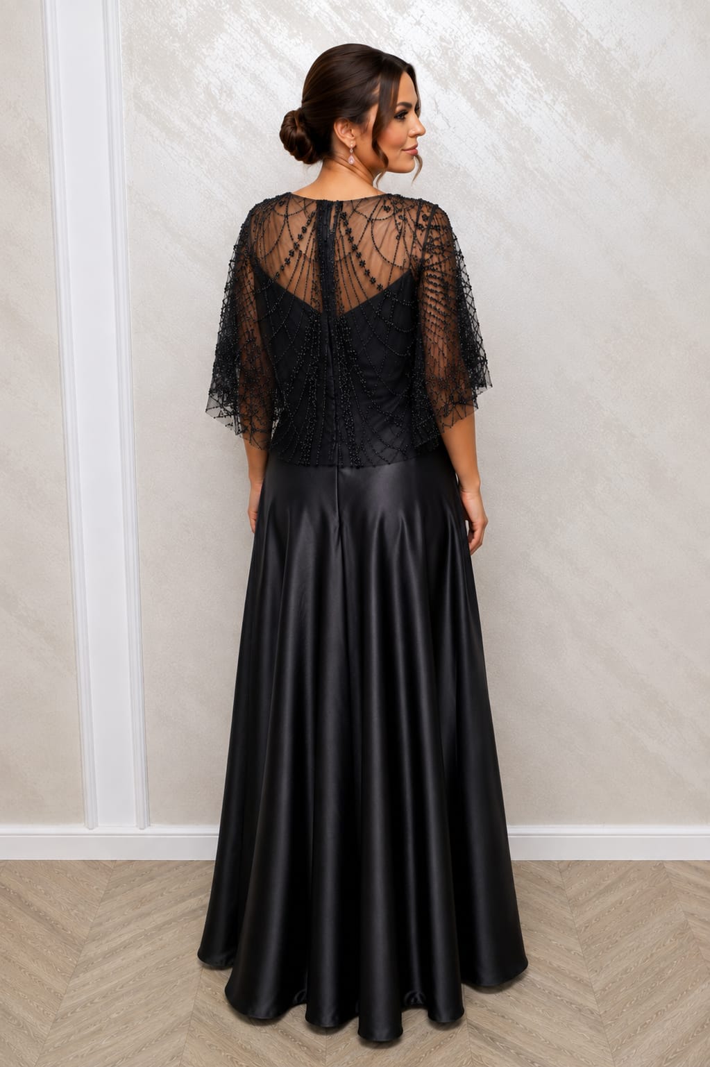 Rochia Doria Lux – Rochie lunga eleganta rafinata si confortabila