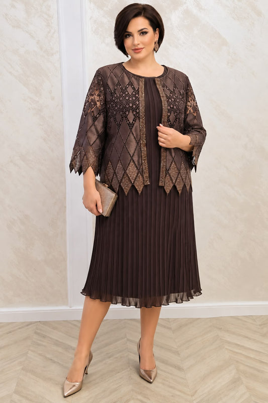 Rochia Carolina – Rochie vaporoasa cu bolero detasabil pentru evenimente deosebite