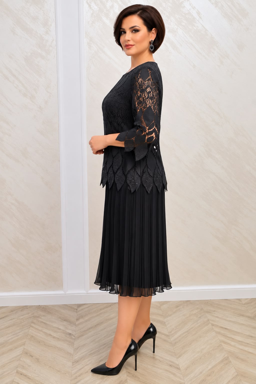 Rochia Briana – Rochie eleganta lungime midi pentru evenimente