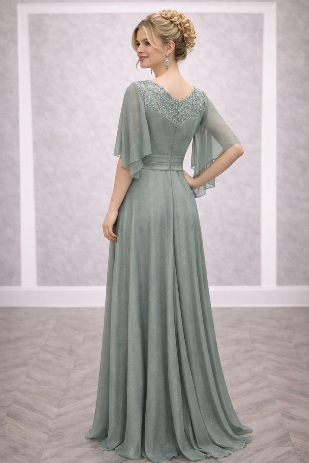 Rochie Bella – Rochie lunga din lurex, eleganta si  vaporoasa mai multe culori