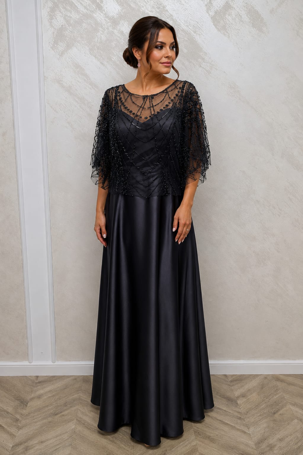 Rochia Doria Lux – Rochie lunga eleganta rafinata si confortabila