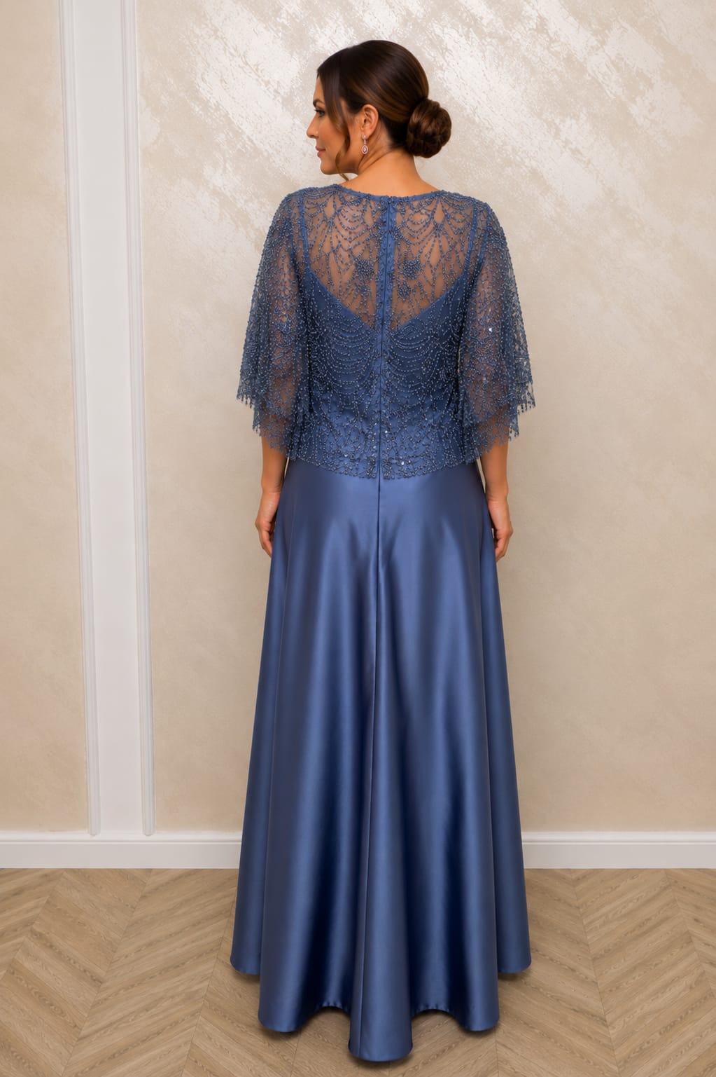 Rochia Doria Lux – Rochie lunga eleganta rafinata si confortabila