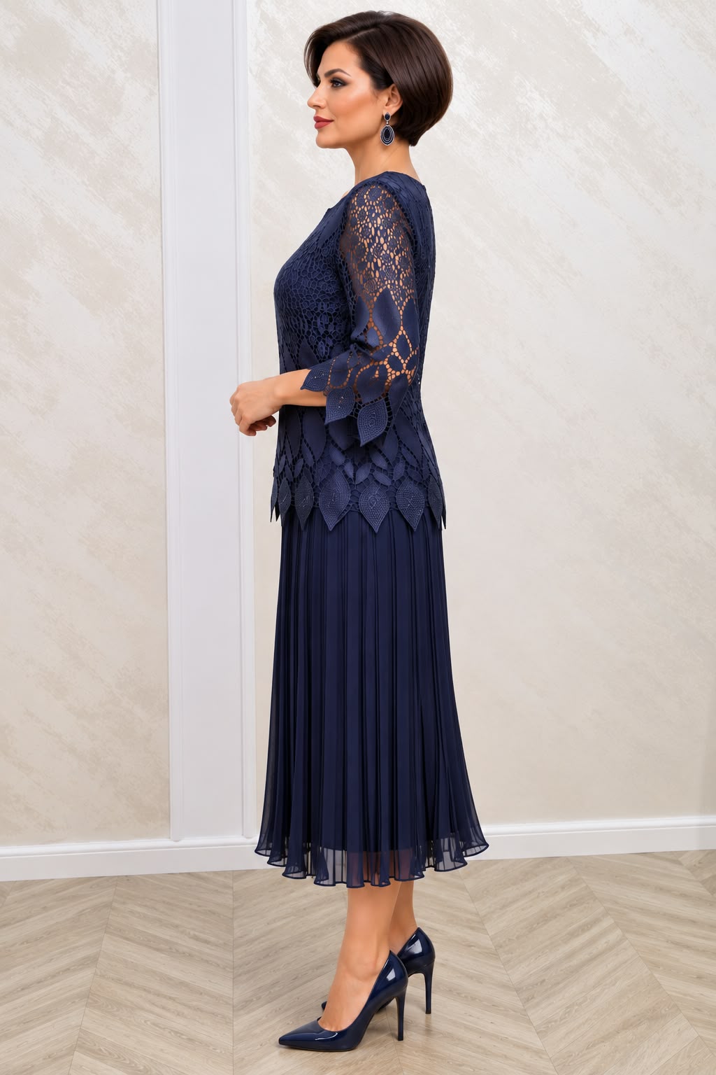 Rochia Briana – Rochie eleganta lungime midi pentru evenimente