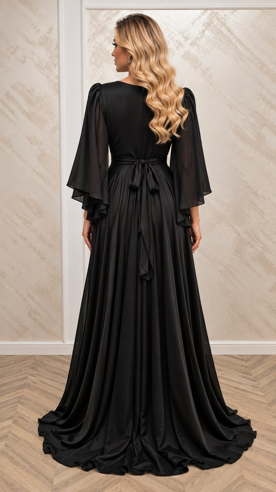Rochia Diona Lux – rochie de seara lunga din satin cu fir de matase si cristale disponibila in 3 culori