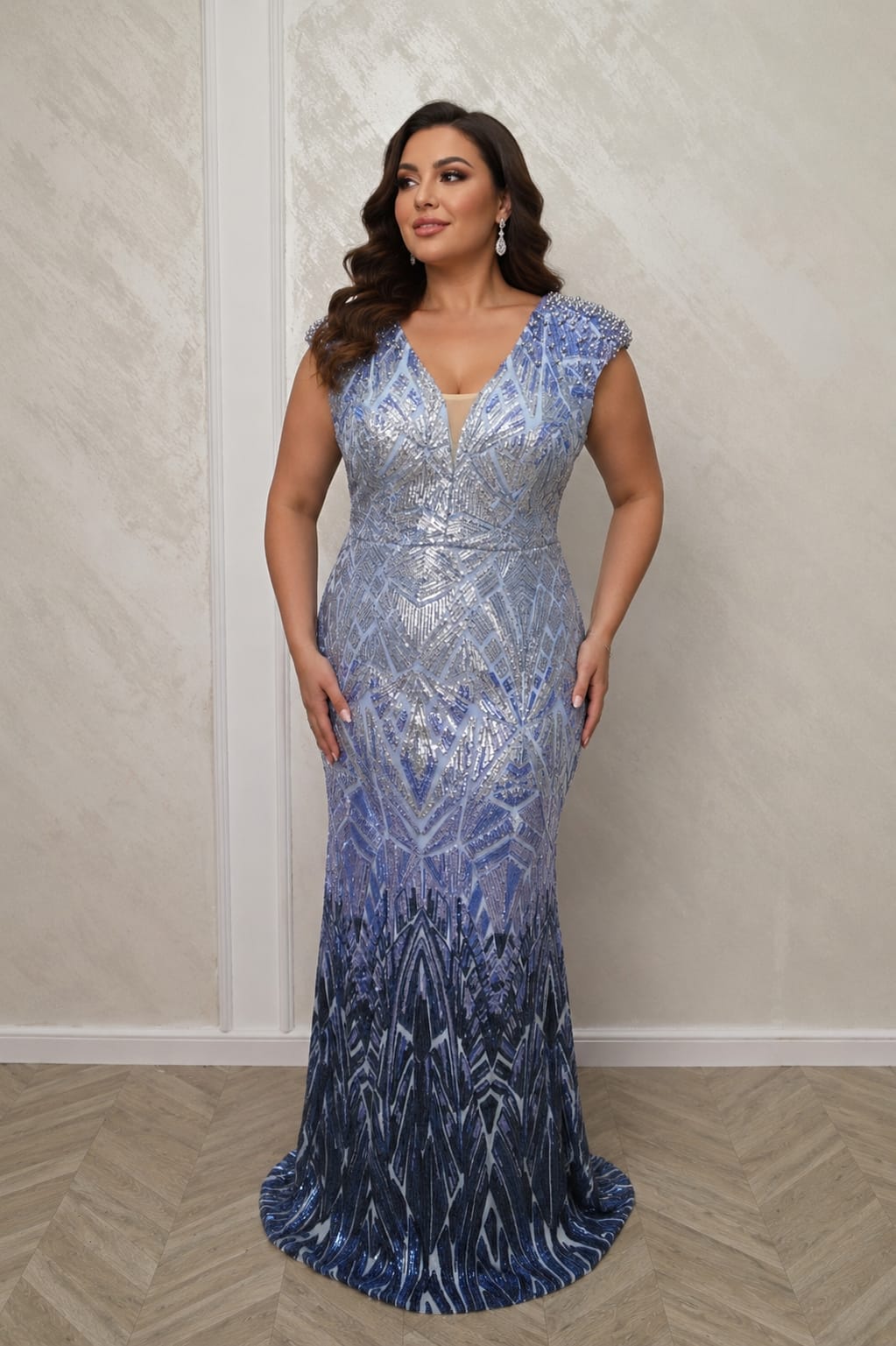 Rochia Madya - rochie lunga glamour pentru a sublinia silueta si pentru a atrage toate privirile