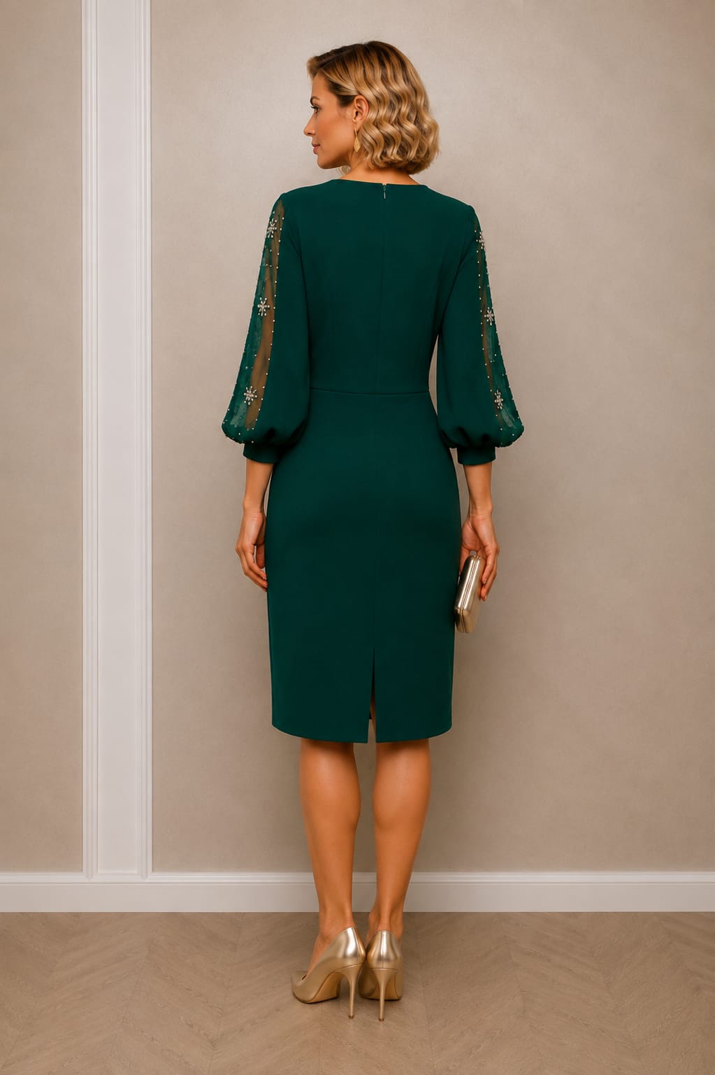 Rochia Loky – Rochie midi eleganta cu maneci vaporoase disponibila in 3 culori