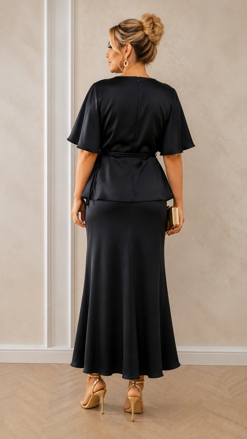 Rochia Preety – Rochie Eleganta Midi-Maxi din Matase