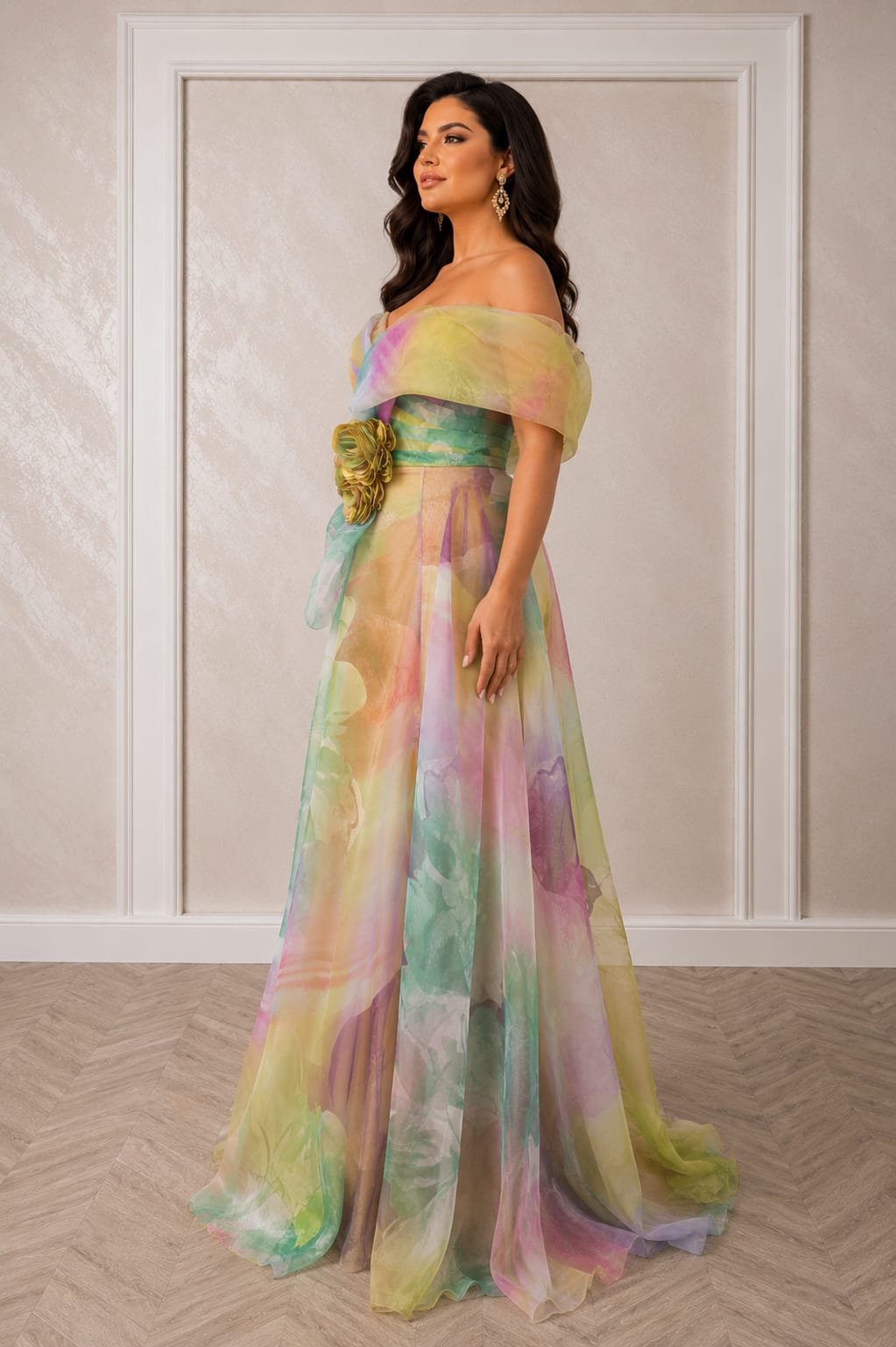 Rochie Pixie Floral Lavender – Eleganta delicata in tonuri pastelate