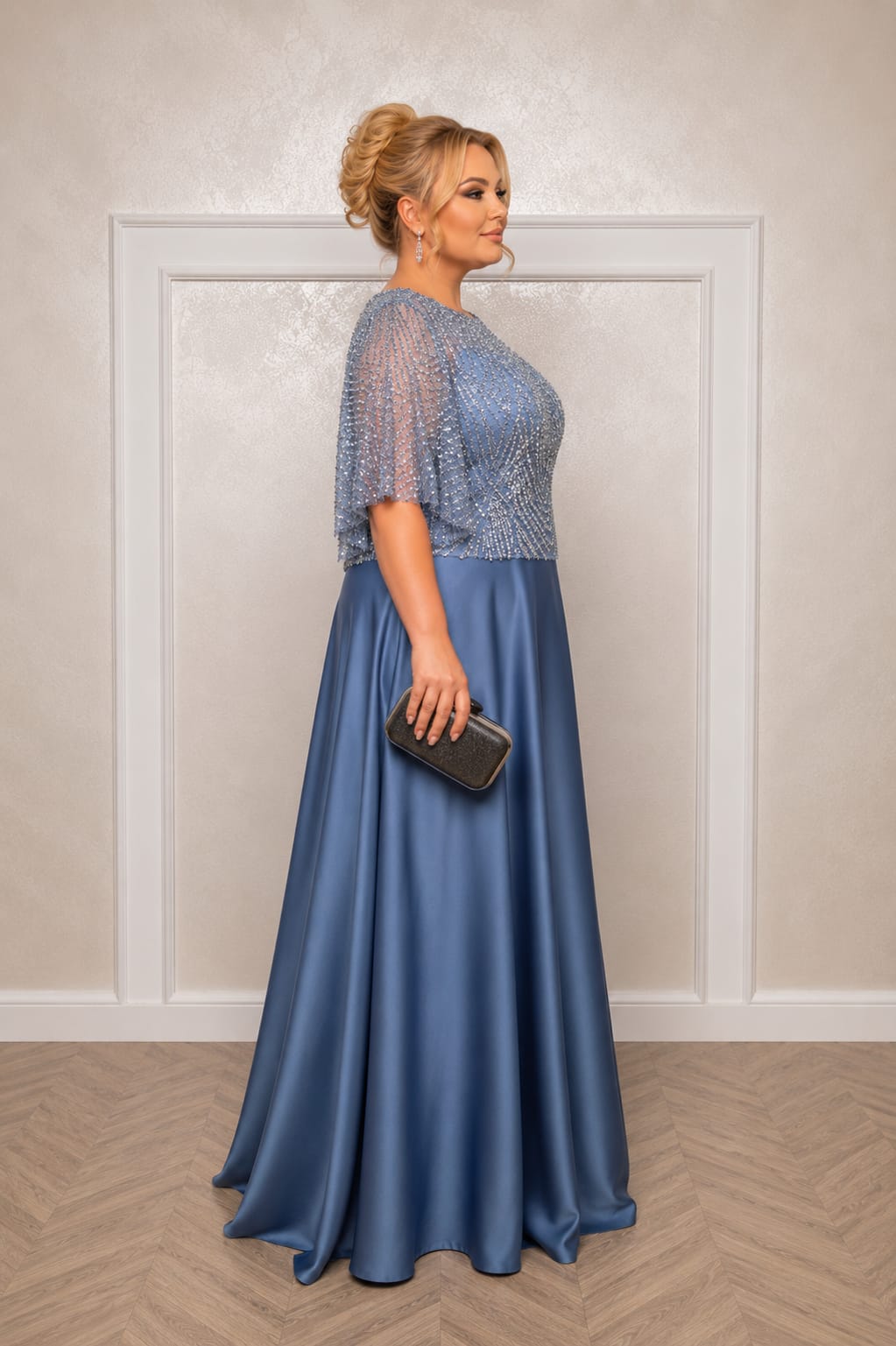 Rochia Morena - rochie eleganta pentru evenimente potrivita pentru femei plus size