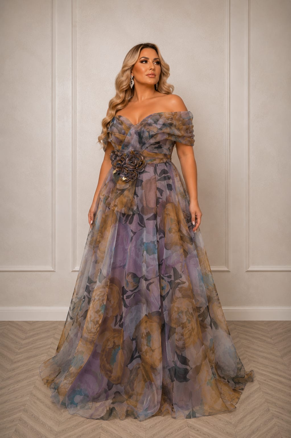 Rochie Pixie Floral Lavender – Eleganta delicata in tonuri pastelate