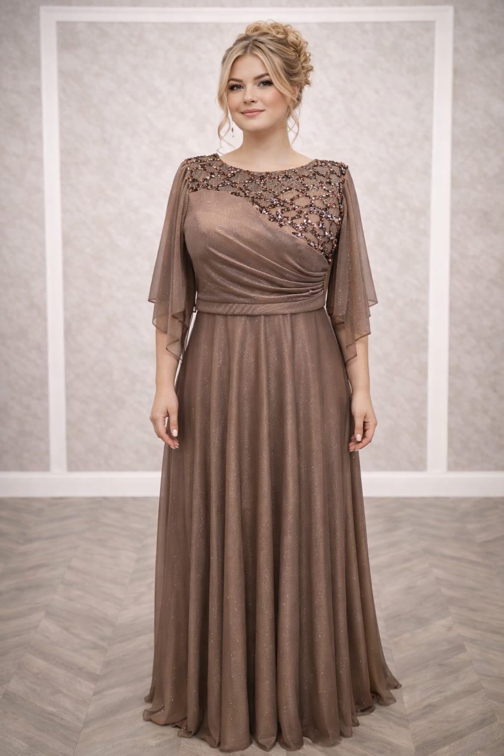 Rochie Bella – Rochie lunga din lurex, eleganta si  vaporoasa mai multe culori