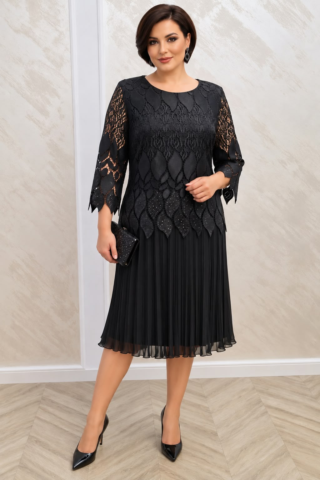 Rochia Briana – Rochie eleganta lungime midi pentru evenimente