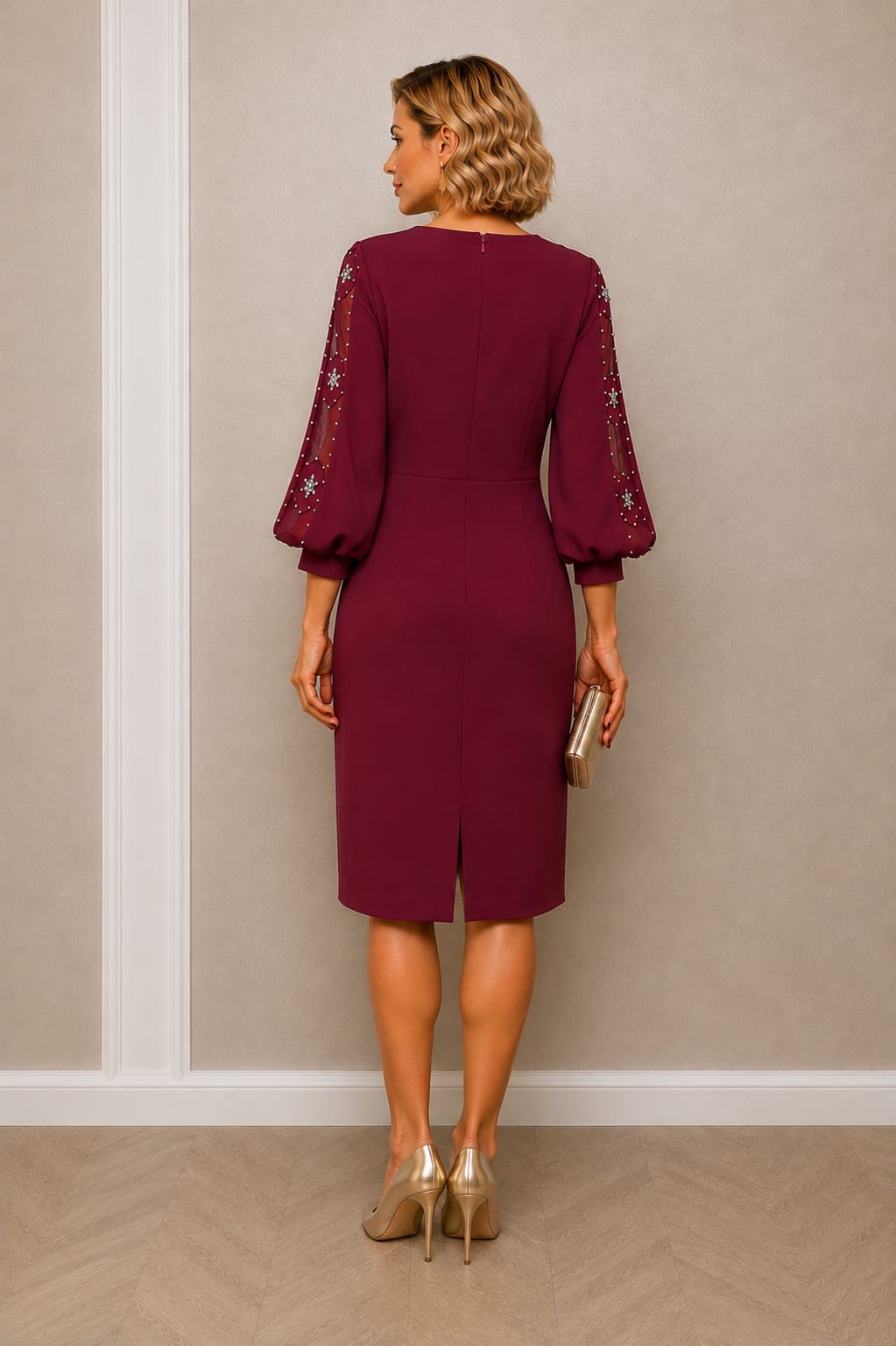 Rochia Loky – Rochie midi eleganta cu maneci vaporoase disponibila in 3 culori