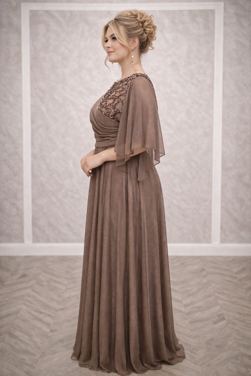 Rochie Bella – Rochie lunga din lurex, eleganta si  vaporoasa mai multe culori