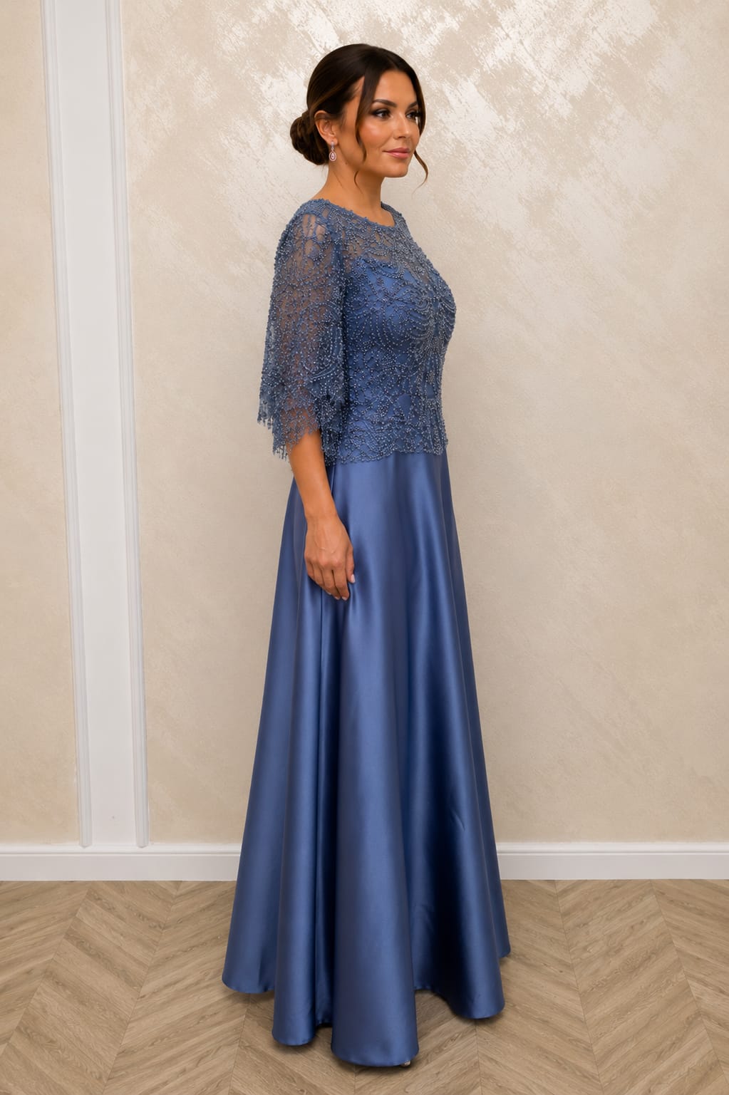 Rochia Doria Lux – Rochie lunga eleganta rafinata si confortabila