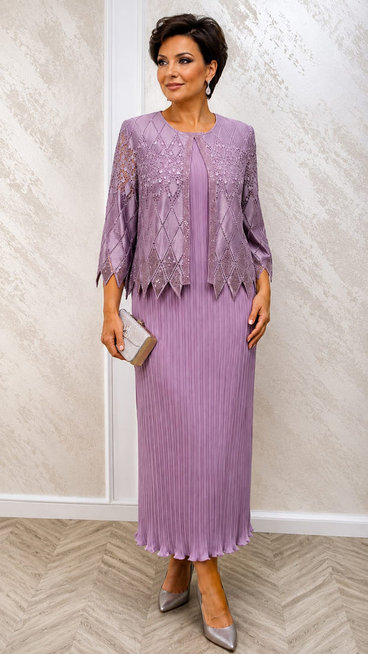 Rochia Carolina – Rochie vaporoasa cu bolero detasabil pentru evenimente deosebite