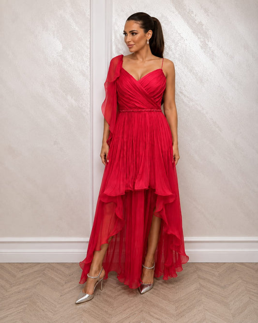 Rochia Arlene – Rochie vaporoasa din matase organica, eleganta pentru zi si evenimente speciale