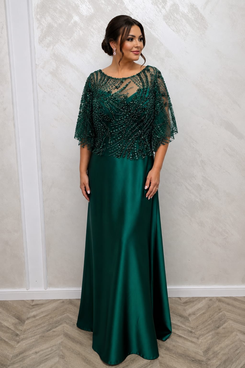 Rochia Doria Lux – Rochie lunga eleganta rafinata si confortabila