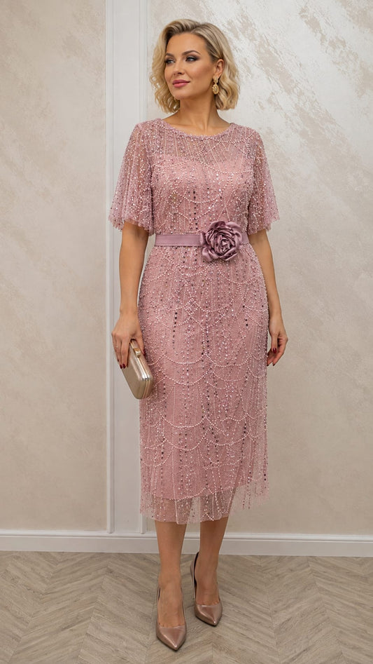 Rochia Opera – Rochie eleganta din dantela cu paiete disponibila in 3 culori
