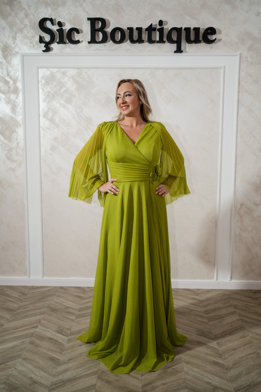 Rochia Daria verde-mar