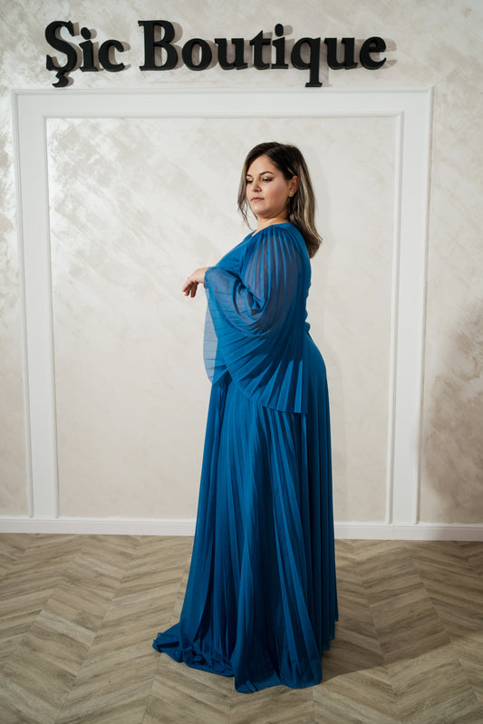Rochia Daria albastru