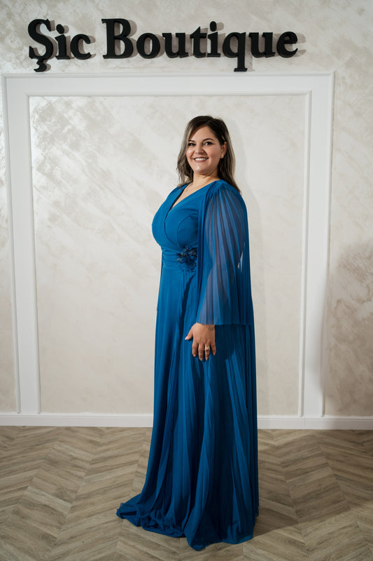 Rochia Daria albastru