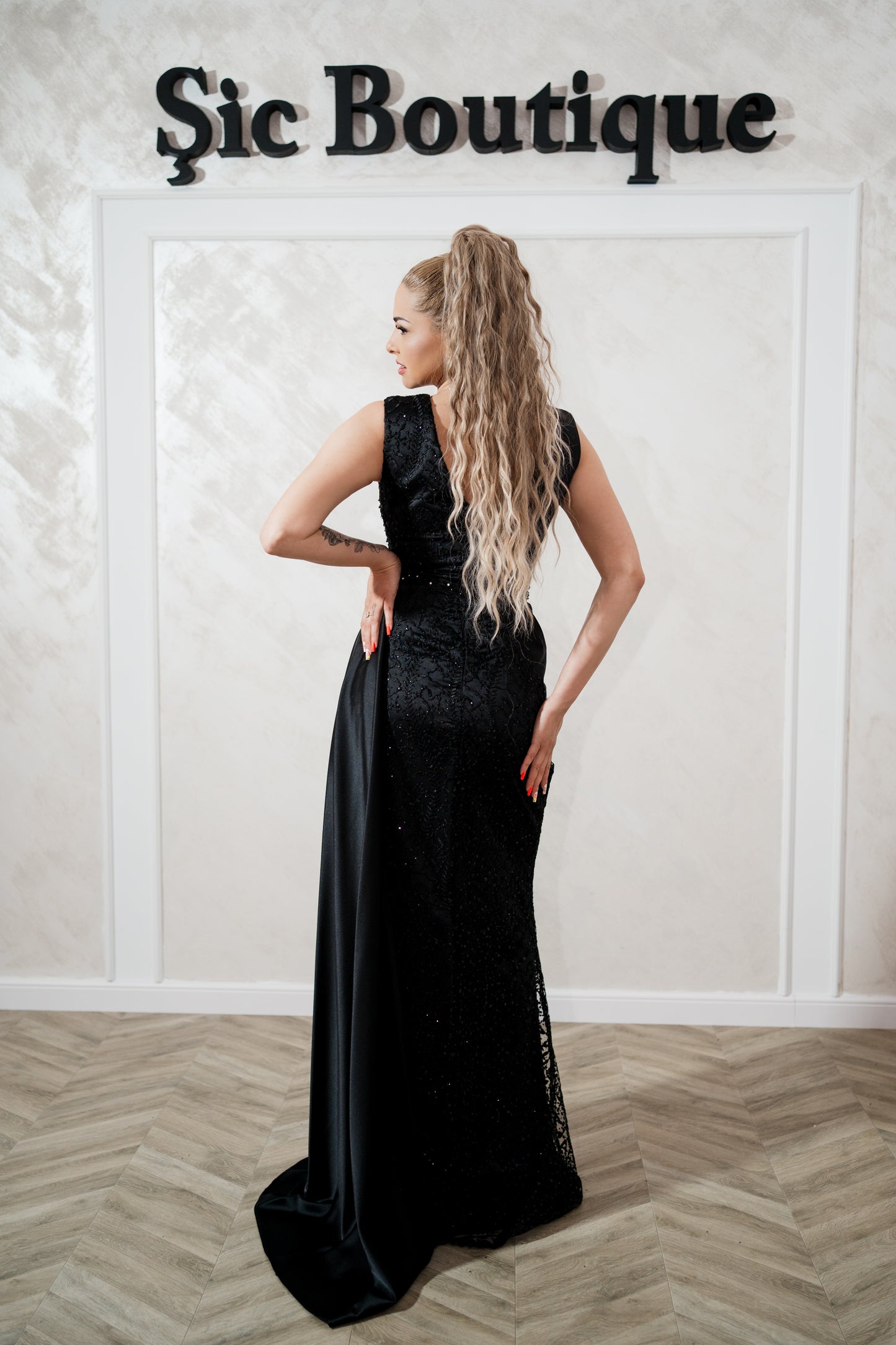 Rochie Ada -negru