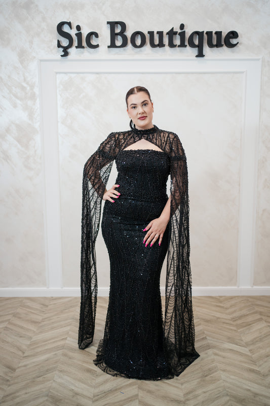 Rochia Vanesa- cu capa detașabilă