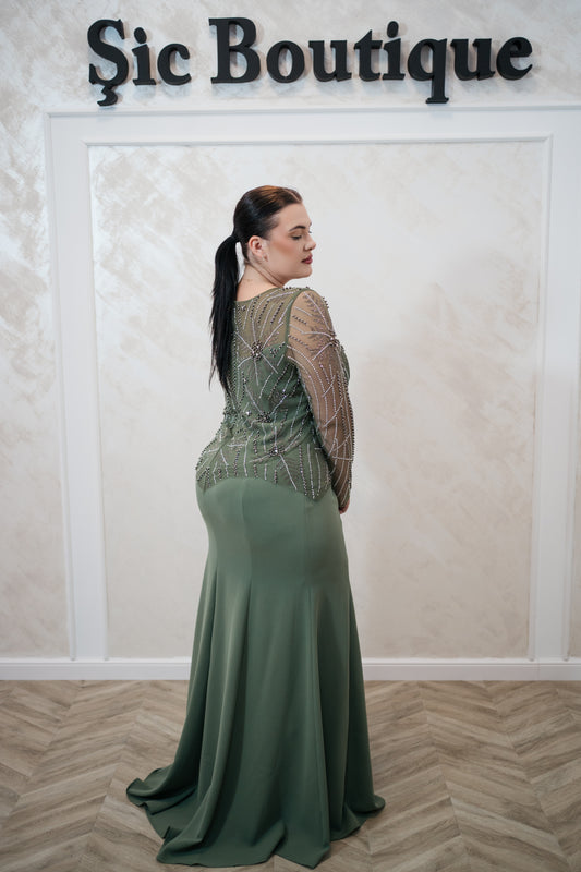Rochia Perfecta -verde pastel