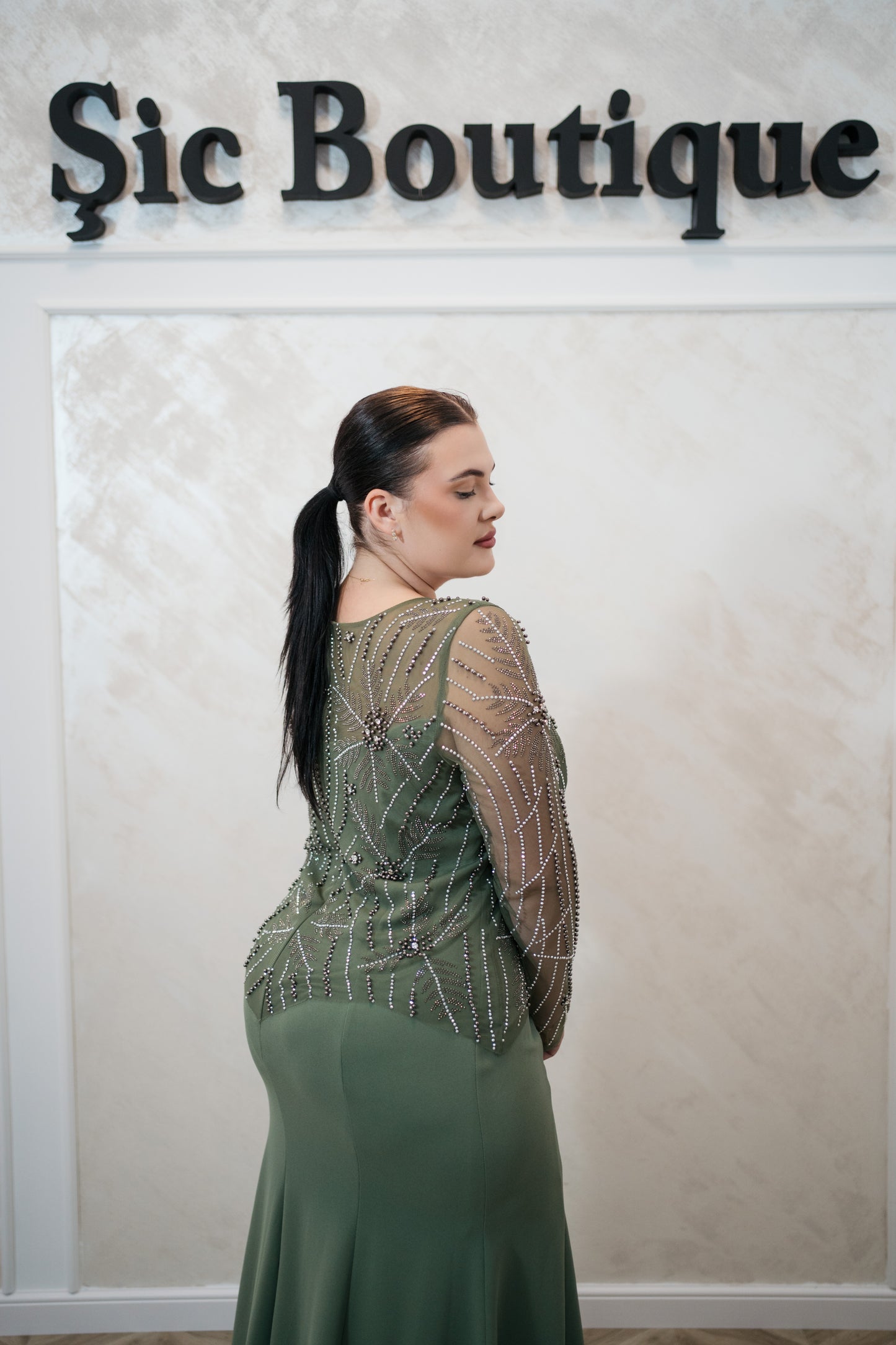 Rochia Perfecta -verde pastel