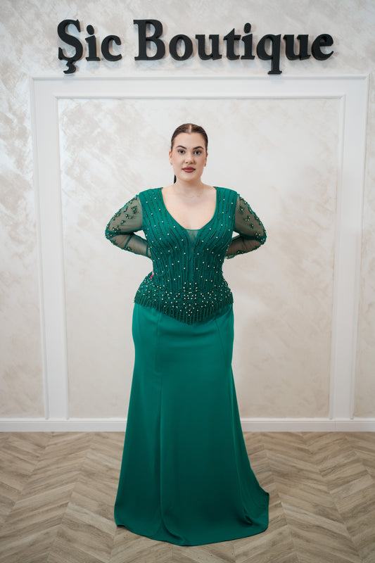 Rochia Nomade- rochie lunga dedicata marimilor mari