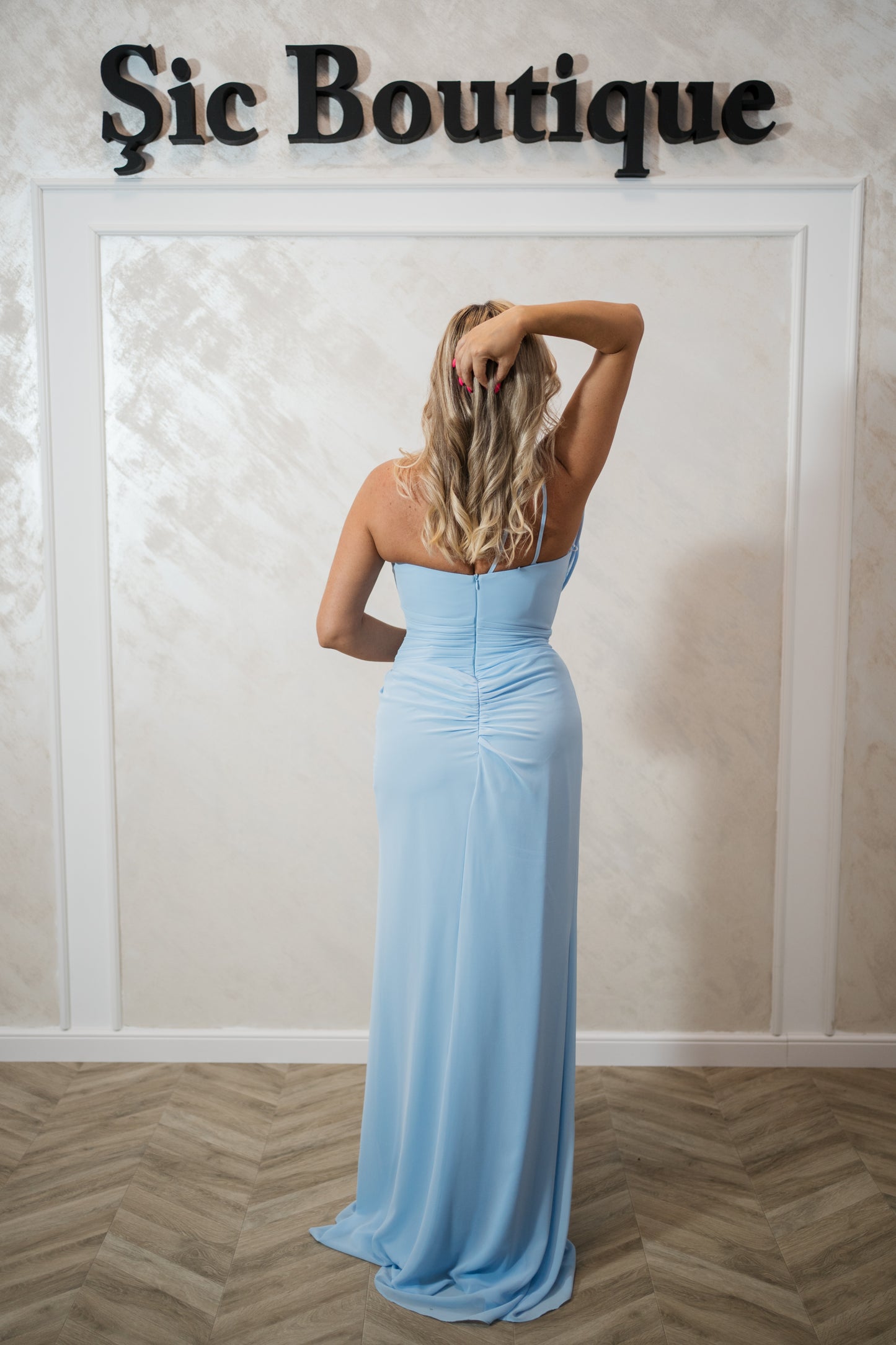 Rochia Anne-Marie Rochie elegantă din voal  – rafinament pentru zi și seară