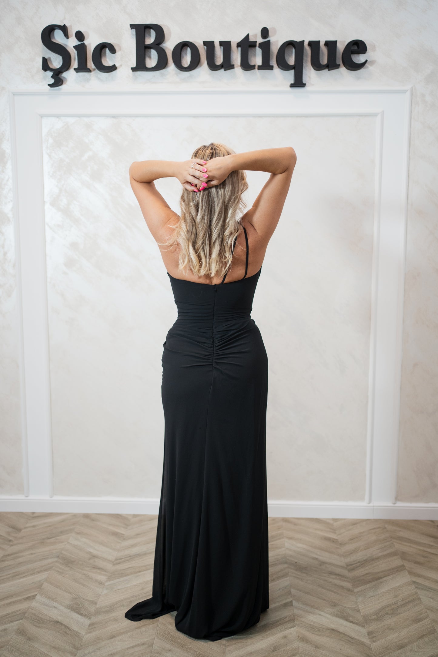 Rochia Anne-Marie Rochie elegantă din voal  – rafinament pentru zi și seară