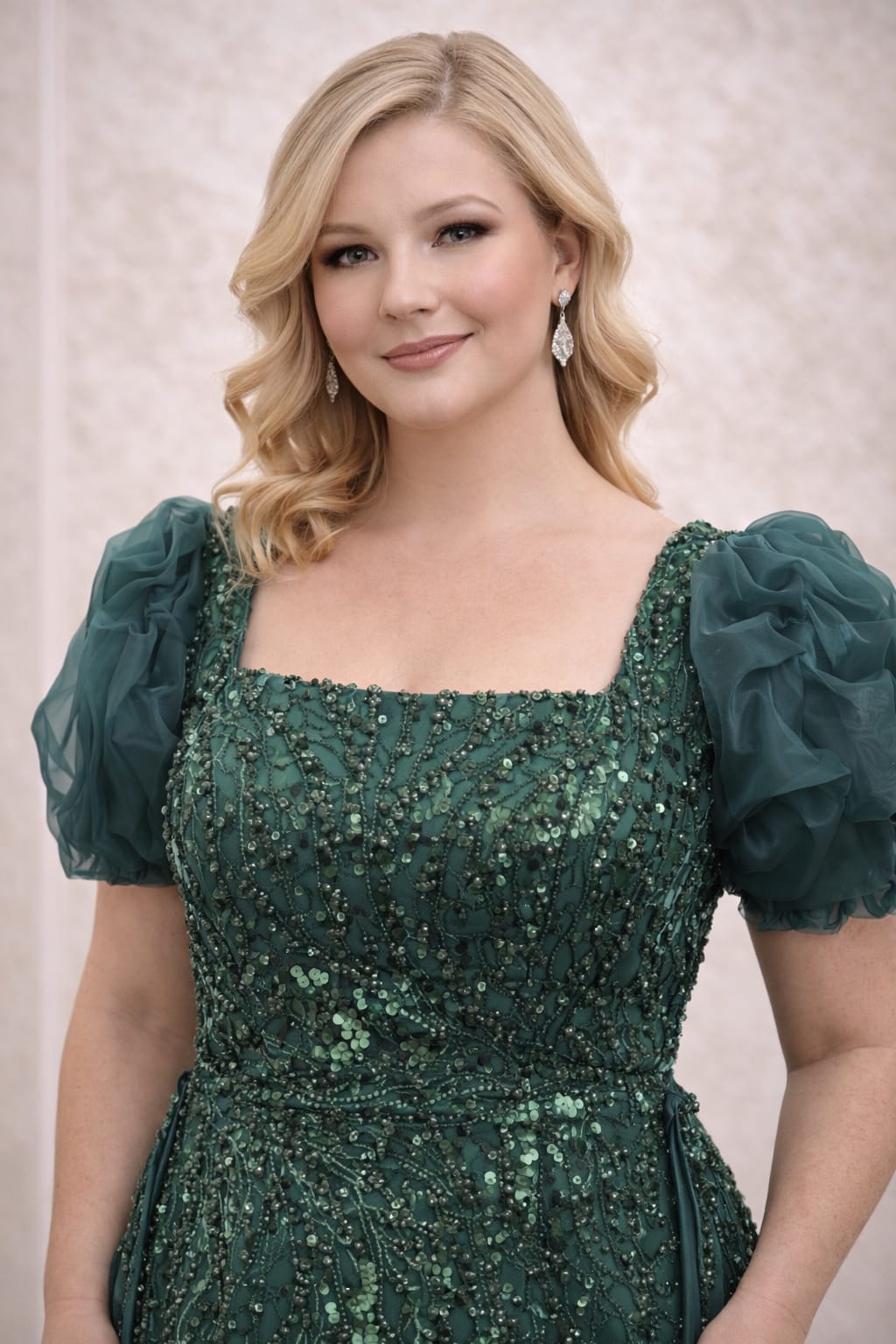 Rochia Melissa – Rochie eleganta din dantela luxoasa cu trena detasabila ,verde smarald, negru sau sampanie