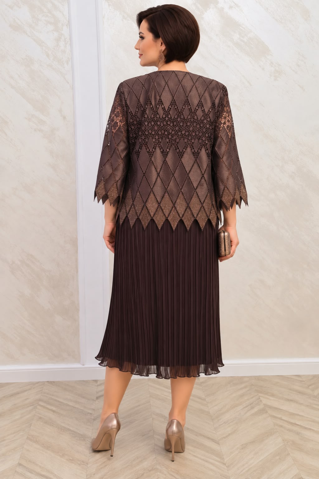 Rochia Carolina – Rochie vaporoasa cu bolero detasabil pentru evenimente deosebite