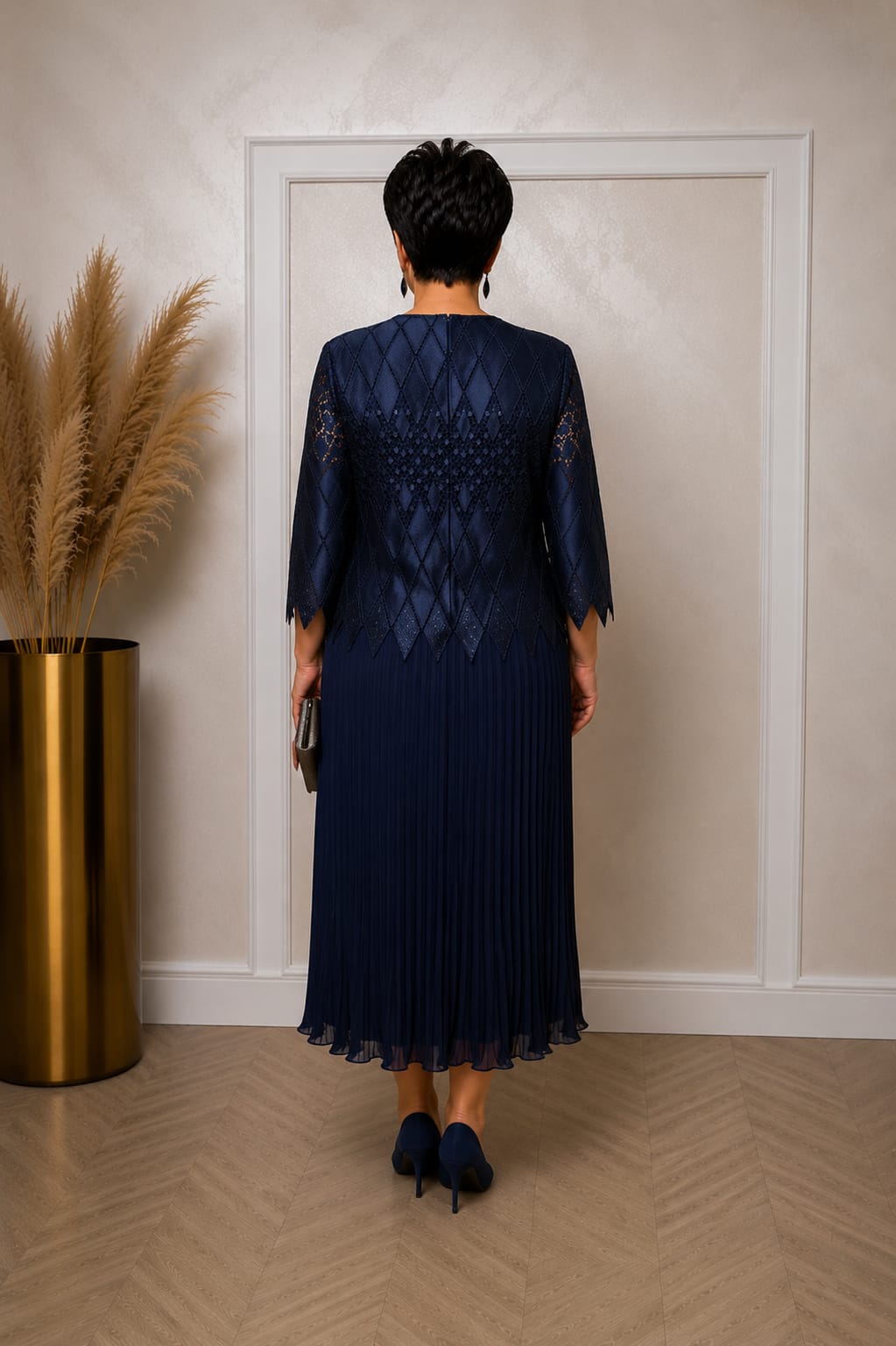 Rochia Carolina - Rochie pentru evenimente speciale cu bolero detasabil