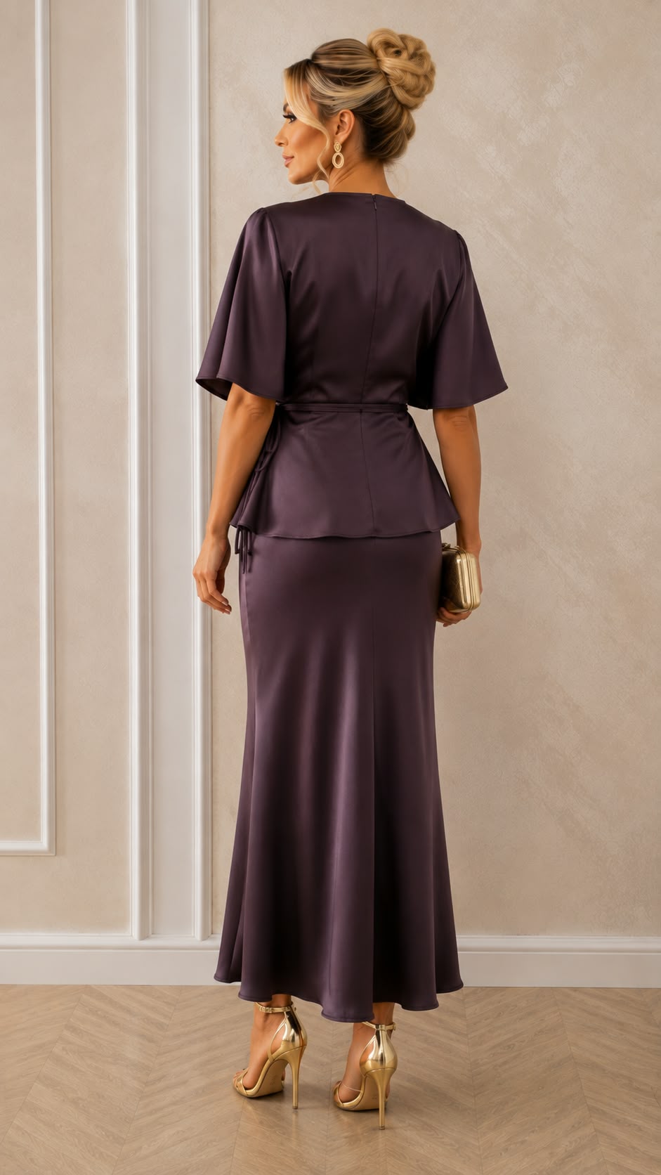 Rochia Preety – Rochie Eleganta Midi-Maxi din Matase