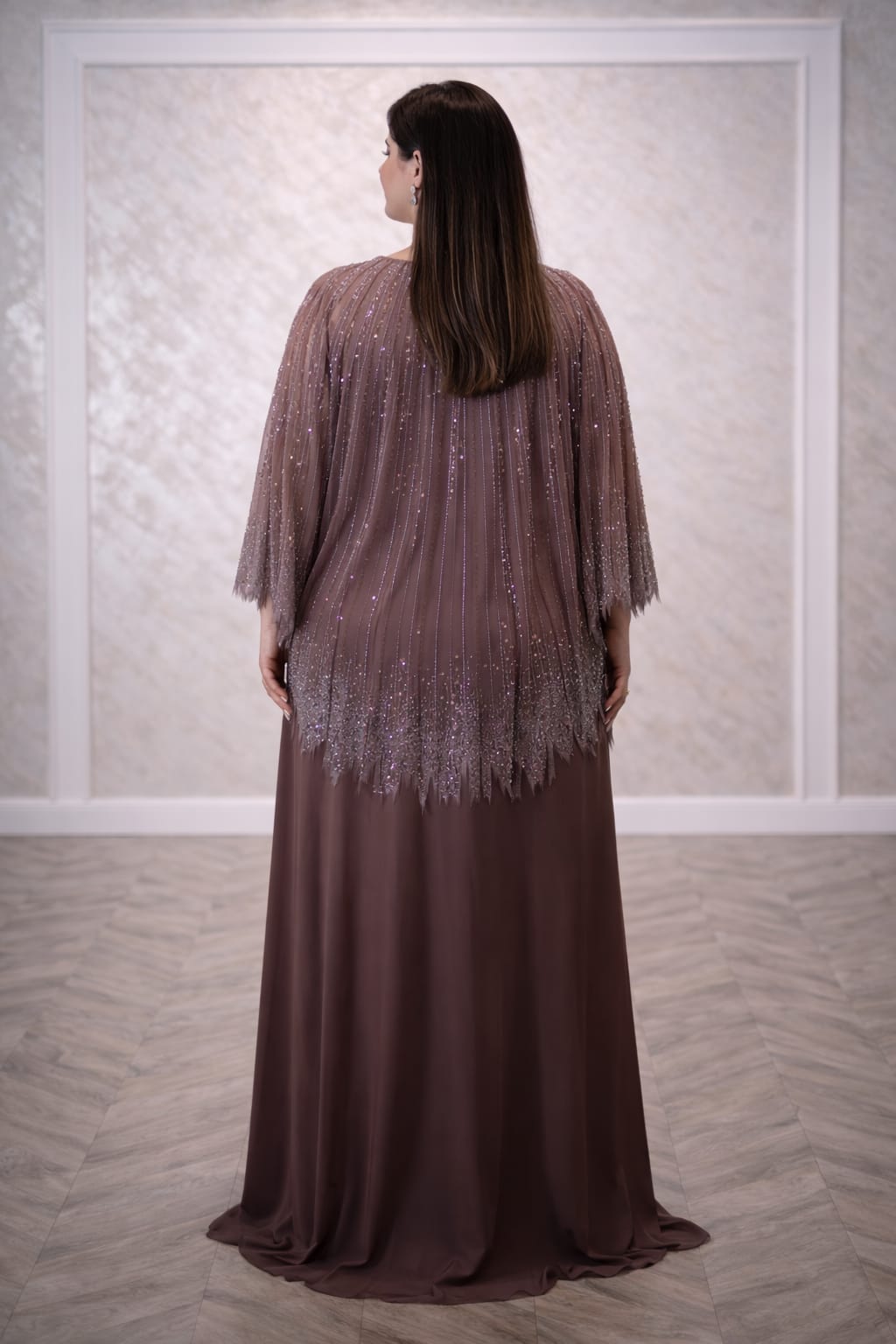 Rochia Manuka – Rochie eleganta de seara cu bolero detasabil, din tull italian fin