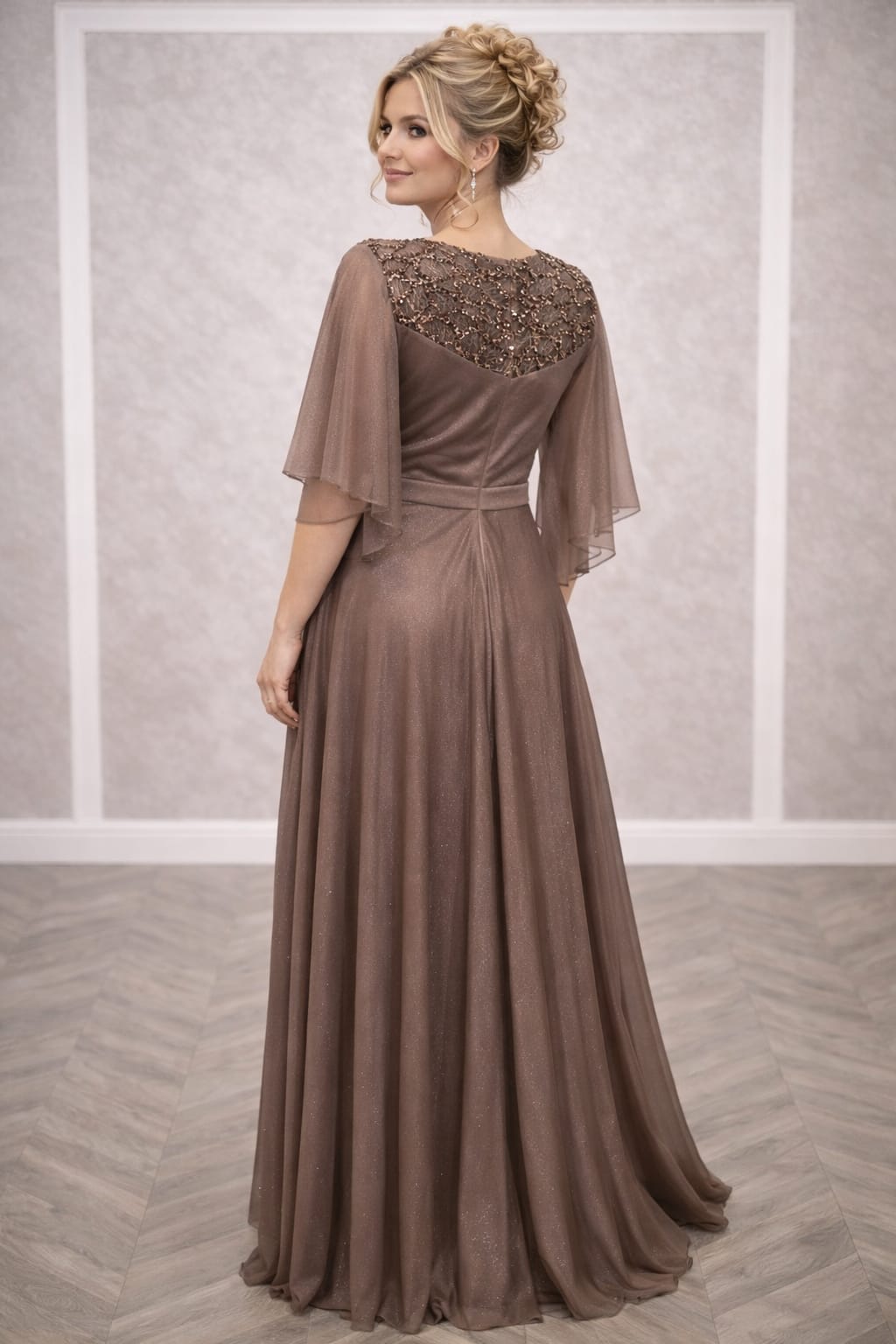 Rochie Bella – Rochie lunga din lurex, eleganta si  vaporoasa mai multe culori