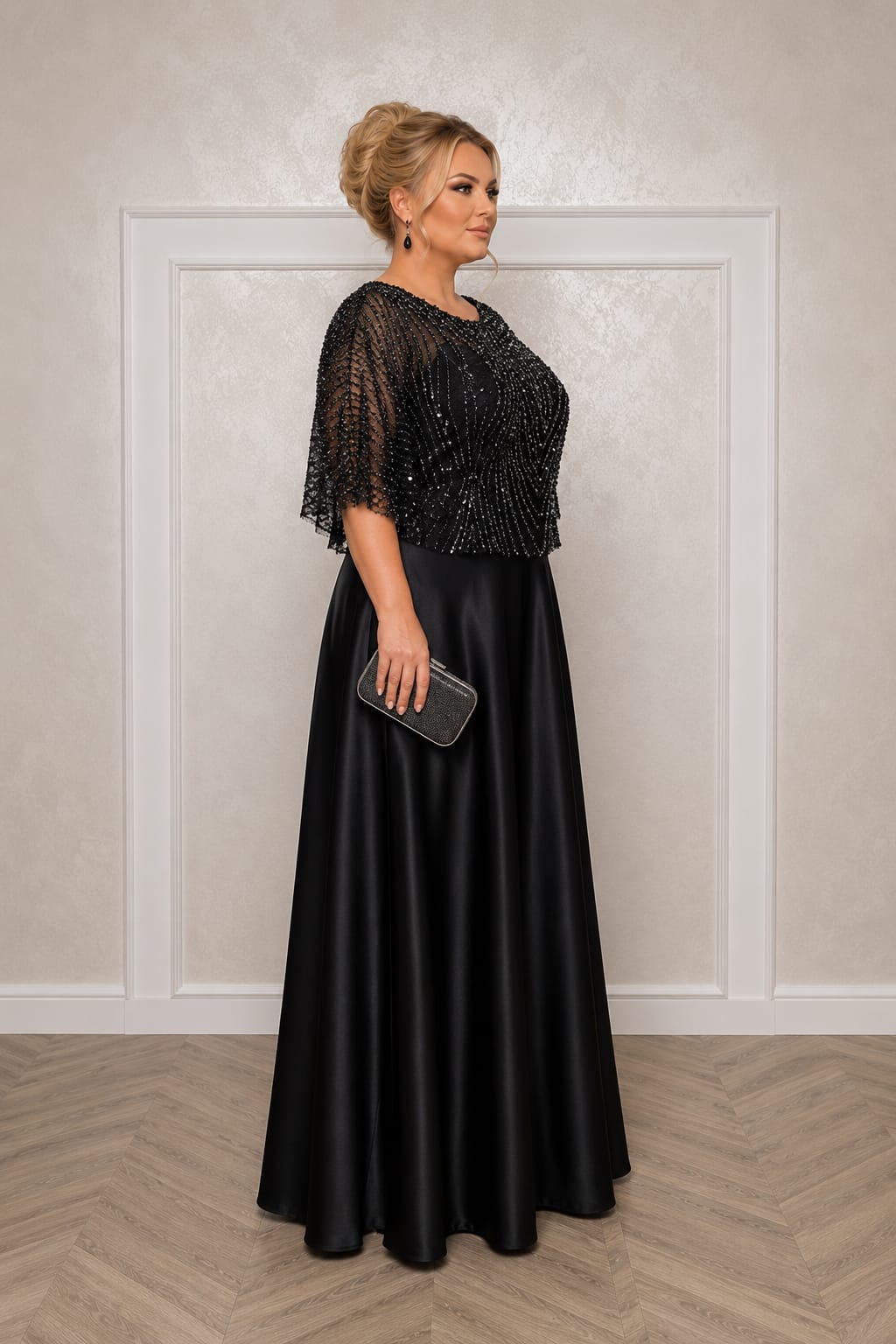 Rochia Morena - rochie eleganta pentru evenimente potrivita pentru femei plus size