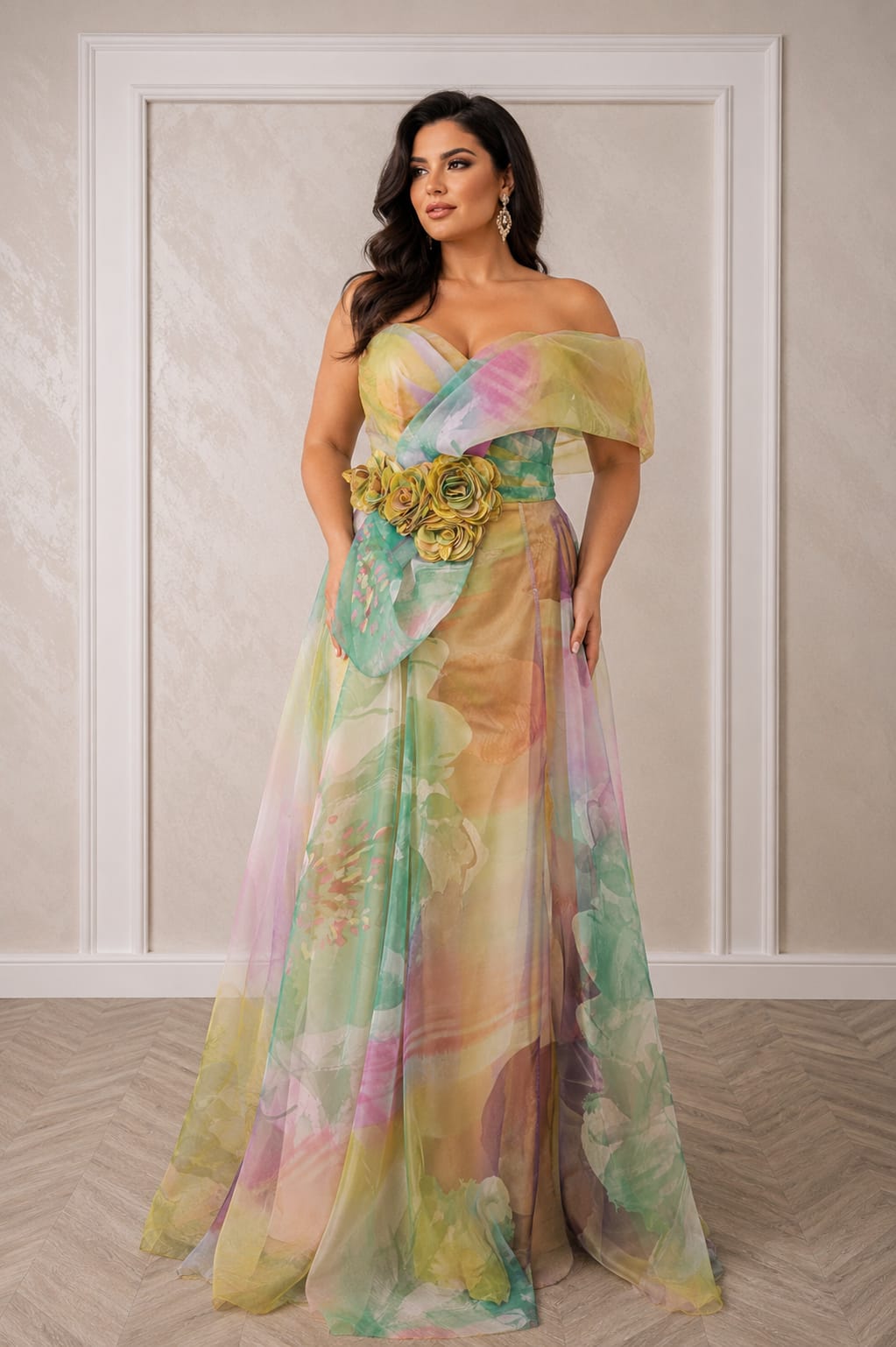 Rochie Pixie Floral Lavender – Eleganta delicata in tonuri pastelate